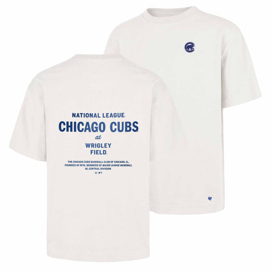 Chicago Cubs 47 Brand Leon Foundation Short Sleeve T Shirt