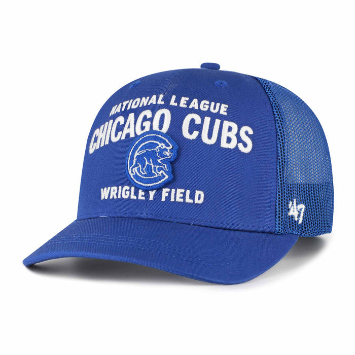 Chicago Cubs 47 Brand Royal Contemporary Trucker Adjustable Cap