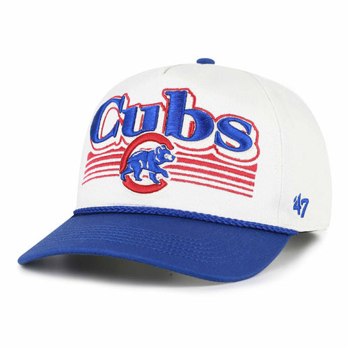 Chicago Cubs 47 Brand Sandstone Script Fade TT Rope Hitch Adjustable Cap