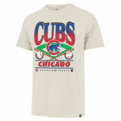 Chicago Cubs 47 Brand Straight Shot Two Franklin Short Sleeve T Shirt