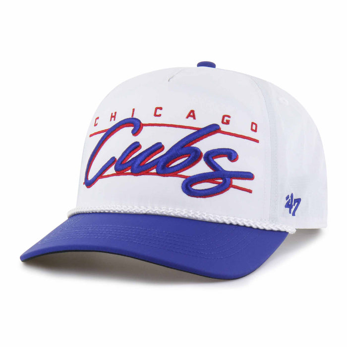 Chicago Cubs 47 Brand White Condor TT Hitch Adjustable Cap