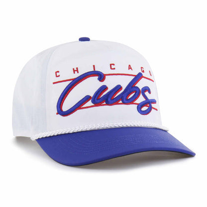 Chicago Cubs 47 Brand White Condor TT Hitch Adjustable Cap