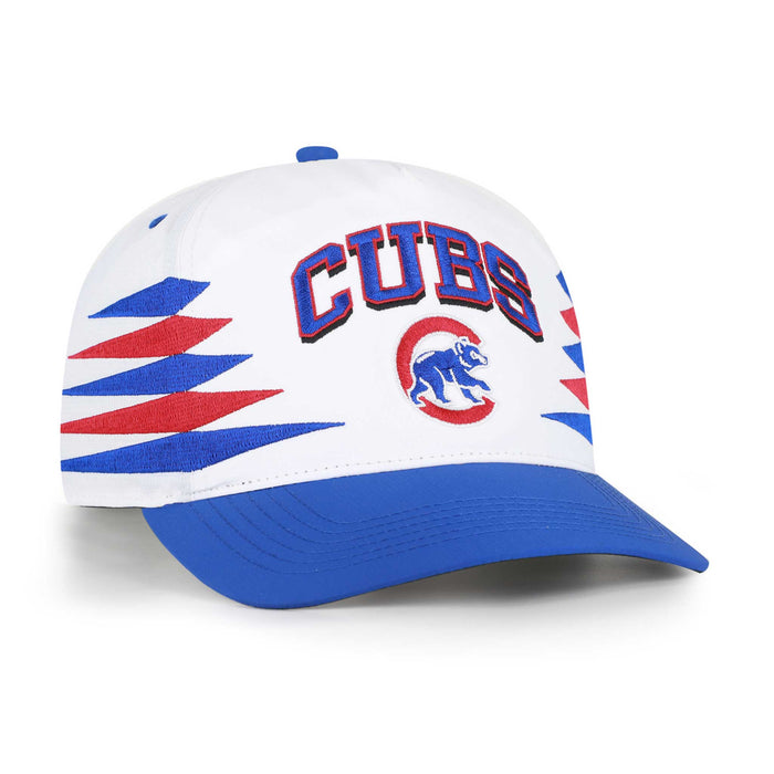 Chicago Cubs 47 Brand White Diamond BRRR Hitch Adjustable Cap