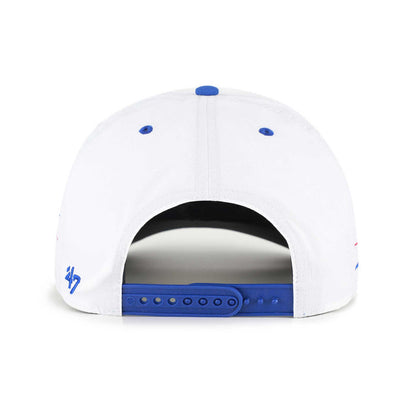 Chicago Cubs 47 Brand White Diamond BRRR Hitch Adjustable Cap