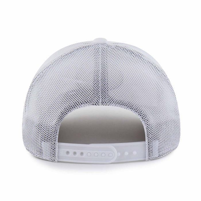 Chicago Cubs 47 Brand White Strand Trucker Adjustable Cap
