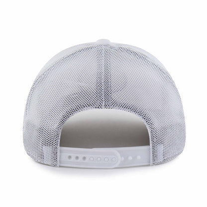 Chicago Cubs 47 Brand White Strand Trucker Adjustable Cap