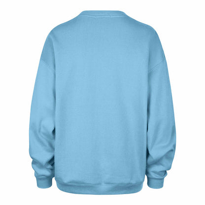Chicago Cubs 47 Brand Women's Extra Innings Oversized Crewneck Sweatshirt