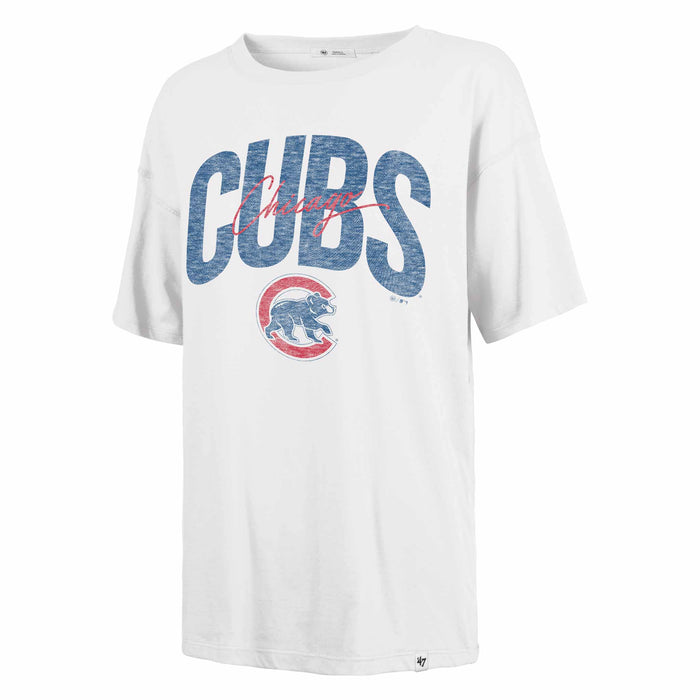 Chicago Cubs 47 Brand Women's Muse Sadie Short Sleeve T Shirt