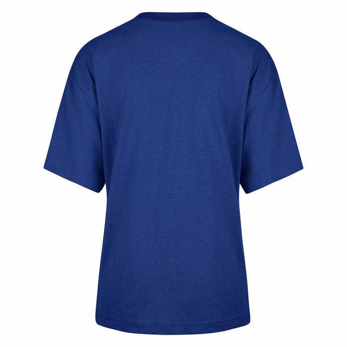 Chicago Cubs 47 Brand Women's Shimmer Shot Foundation Short Sleeve T Shirt