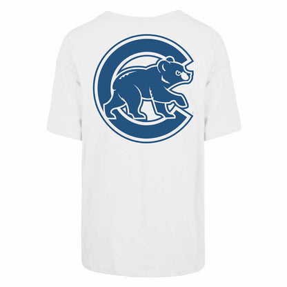 Chicago Cubs 47 Brand Women's Show Off Sadie Short Sleeve T Shirt