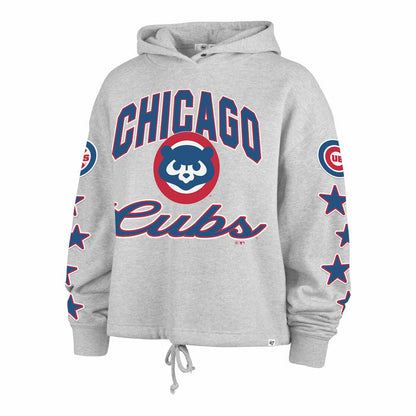 Chicago Cubs 47 Brand Women's Starry Eyed Venice Hooded Sweatshirt