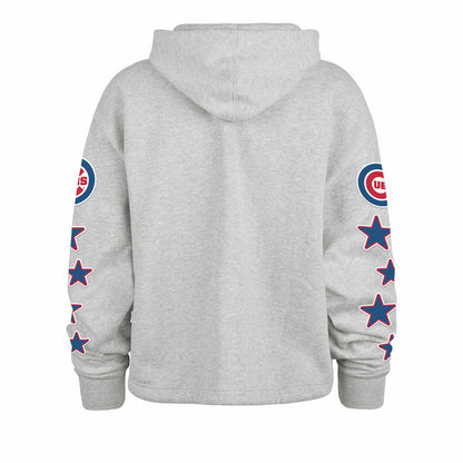 Chicago Cubs 47 Brand Women's Starry Eyed Venice Hooded Sweatshirt