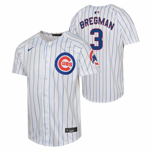 Chicago Cubs Alex Bregman Nike Youth Home Homerun Jersey
