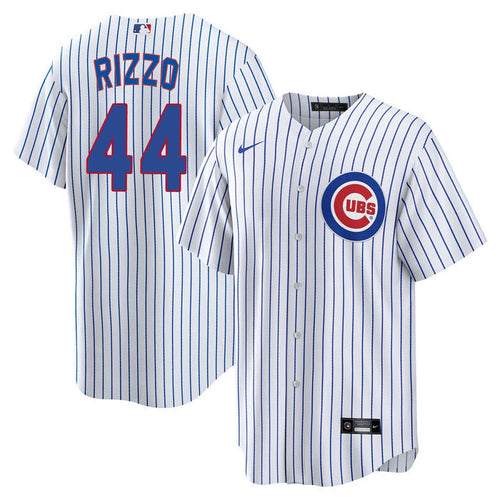 Chicago Cubs Anthony Rizzo Youth Nike Home Baseline Jersey With Authentic Lettering