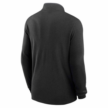 Chicago Cubs Nike Anthracite Half Zip Sweatshirt