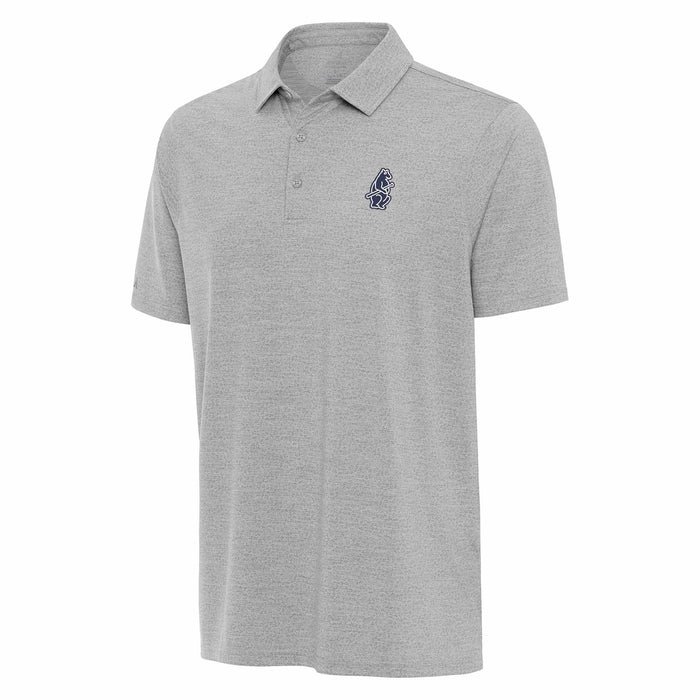 Chicago Cubs Antigua 1914 Ivy Grey Heather Polo Tee Shirt