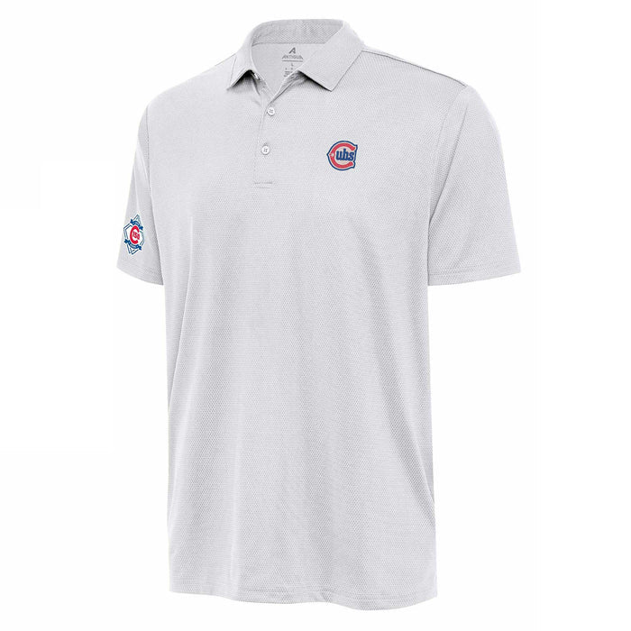 Chicago Cubs Antigua Alternate Two 150 Year White Multi Polo