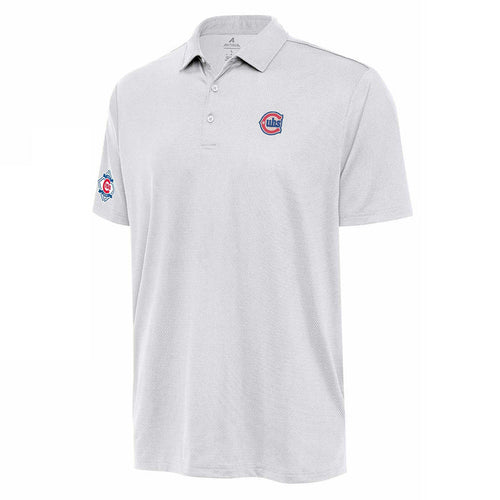Chicago Cubs Antigua Alternate Two 150 Year White Multi Polo