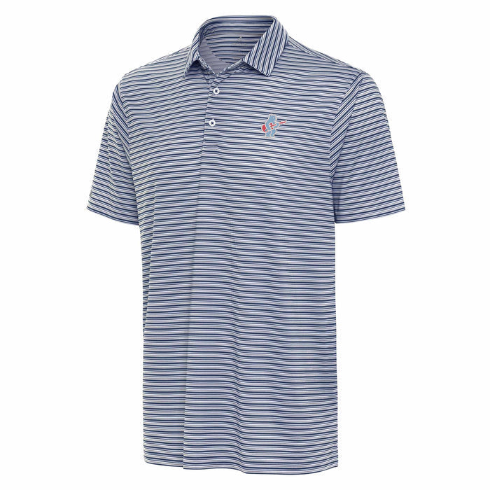 Chicago Cubs Antigua Streamline Alternate Rock Bear Polo Tee Shirt