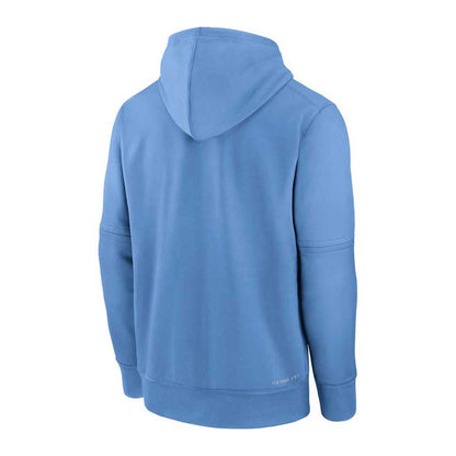 Chicago Cubs Nike Authentic On Field Alternate Blues Therma Fleece Hooded Sweatshirt