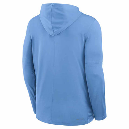 Chicago Cubs Nike Authentic On Field DRI-FIT Alternate Blues Lightweight Hooded Top