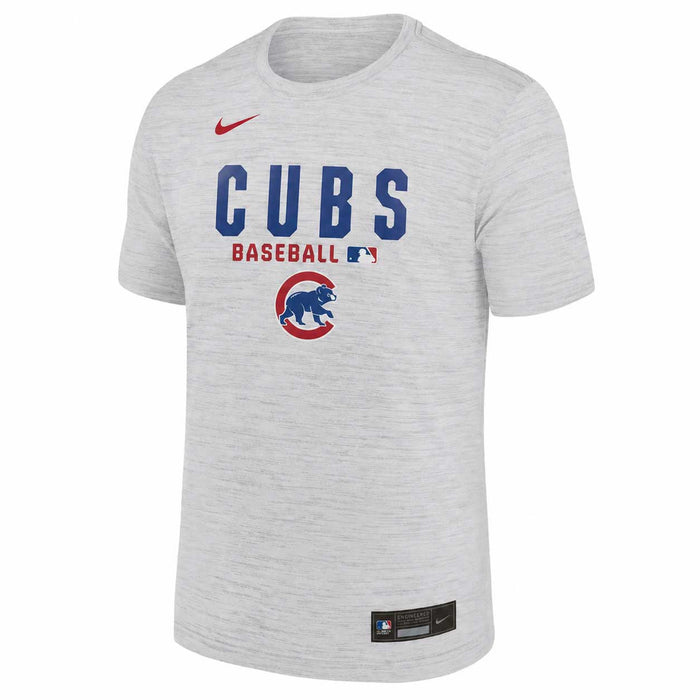 Chicago Cubs Nike Authentic On Field DRI-FIT Velocity White Short Sleeve T-Shirt