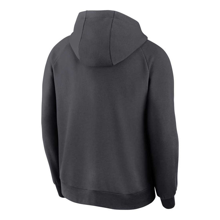 Chicago Cubs Nike Authentic On Field DRI-FIT Walking Bear Black Full Zip Hooded Sweatshirt