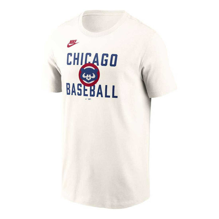 Chicago Cubs Nike Cooperstown 1984 Cream Chicago Baseball T Shirt