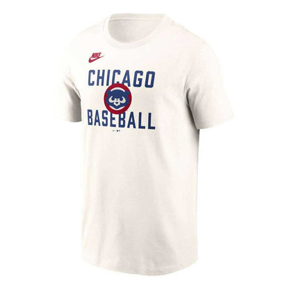Chicago Cubs Nike Cooperstown 1984 Cream Chicago Baseball T Shirt
