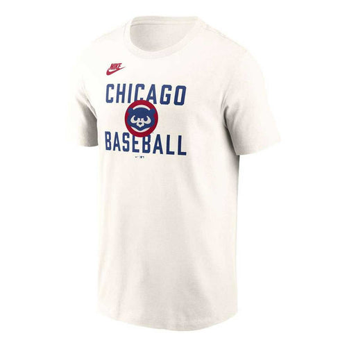 Chicago Cubs Nike Cooperstown 1984 Cream Chicago Baseball T Shirt