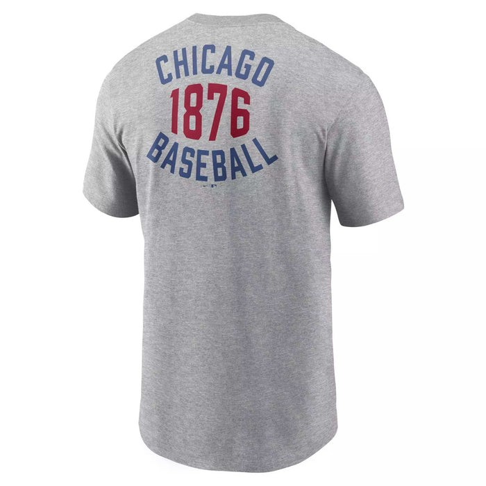 Chicago Cubs Nike Cooperstown 2 Hit Large Logo T Shirt