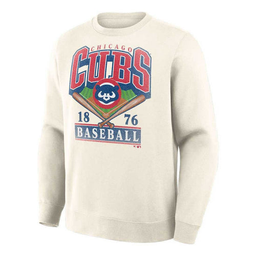 Chicago Cubs Fanatics Legacy Fleece Crew