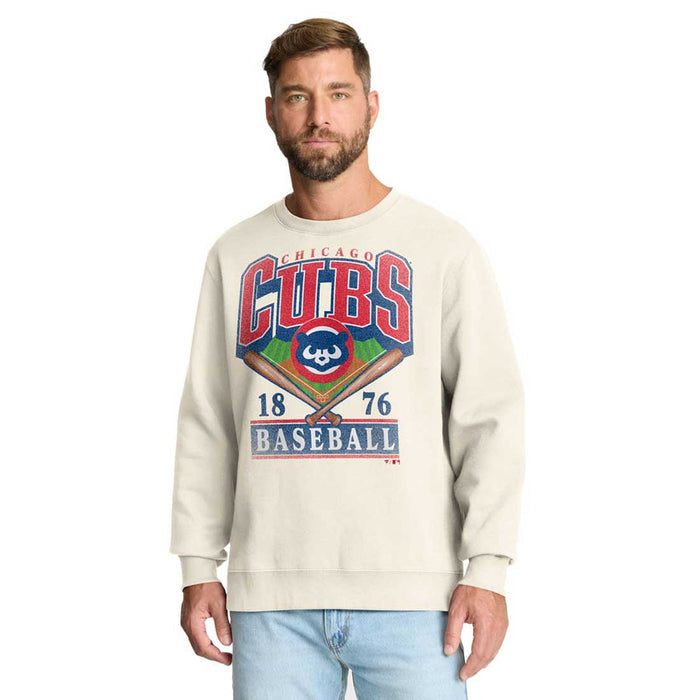 Chicago Cubs Fanatics Legacy Fleece Crew