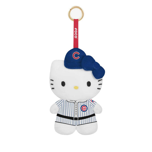 Chicago Cubs Hello Kitty 6" Backpack Clip Ring