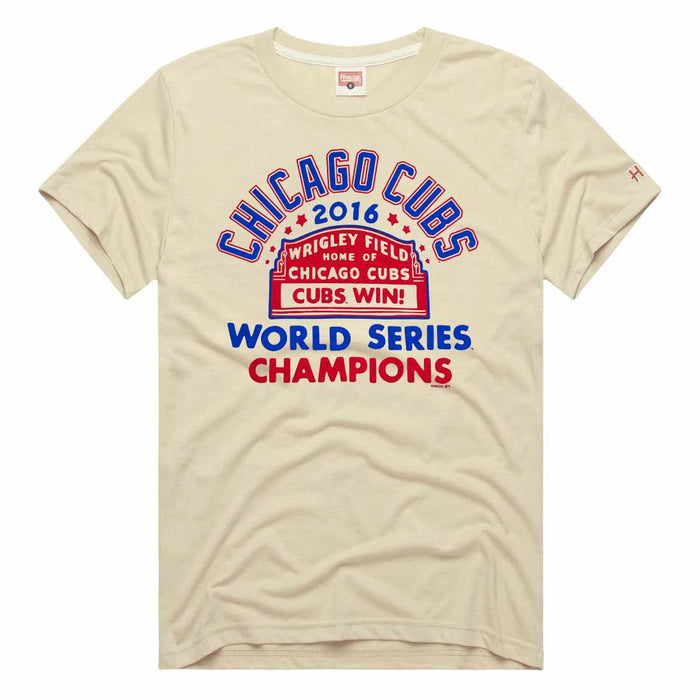Chicago Cubs Homage 2016 World Series Marquee T Shirt
