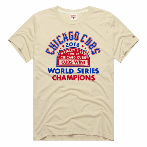 Chicago Cubs Homage 2016 World Series Marquee T Shirt