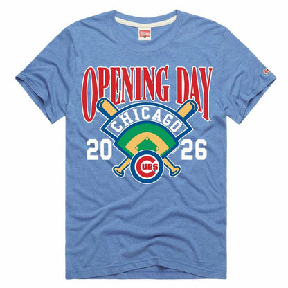 Chicago Cubs Homage 2026 Opening Day T Shirt