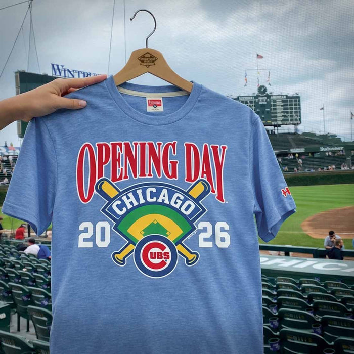 Chicago Cubs Homage 2026 Opening Day T Shirt