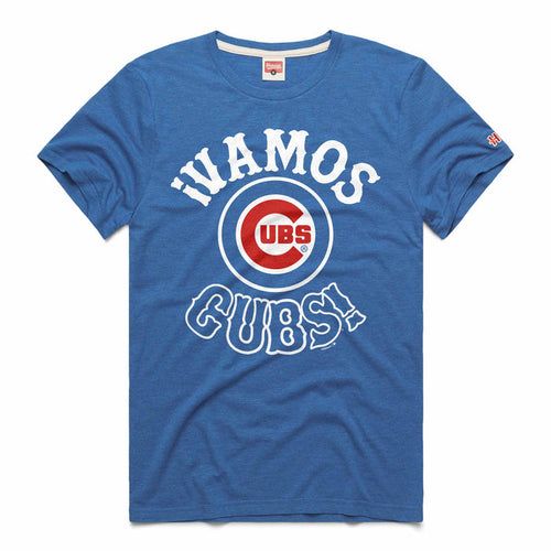 Chicago Cubs Homage Vamos Cachorros! Bullseye Tee Shirt
