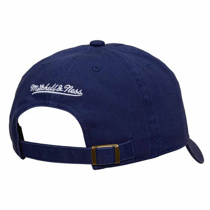 Chicago Cubs Mitchell And Ness Blue On Blue Adjustable Cap