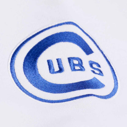Chicago Cubs Mitchell & Ness Arctic White Crewneck Sweatshirt