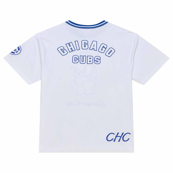 Chicago Cubs Mitchell & Ness Arctic White Short Sleeve T Shirt