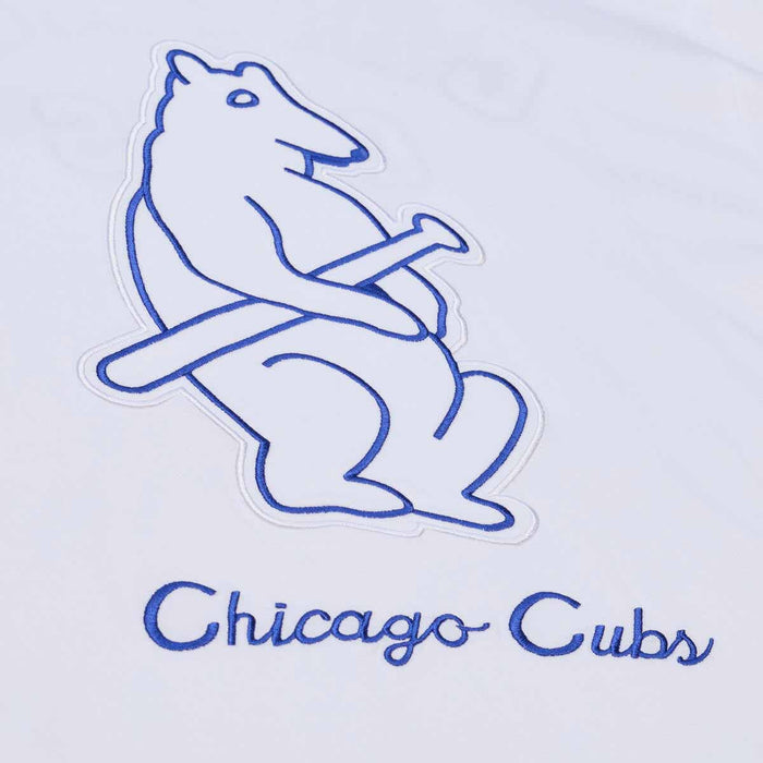Chicago Cubs Mitchell & Ness Arctic White Short Sleeve T Shirt
