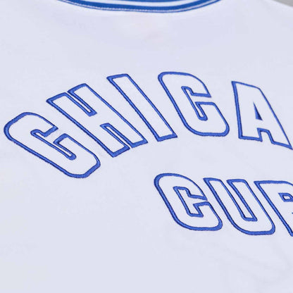 Chicago Cubs Mitchell & Ness Arctic White Short Sleeve T Shirt