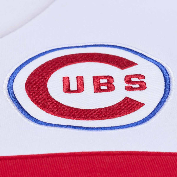Chicago Cubs Mitchell & Ness Team Color Head Coach Hooded Sweatshirt