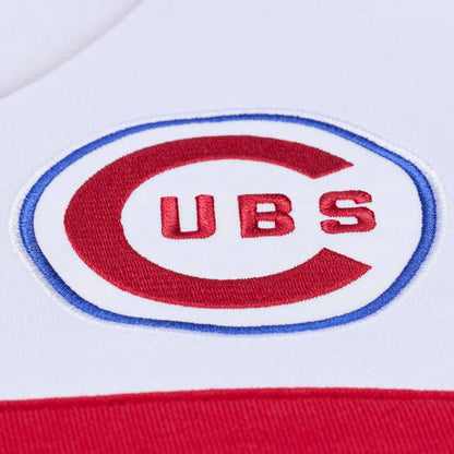 Chicago Cubs Mitchell & Ness Team Color Head Coach Hooded Sweatshirt