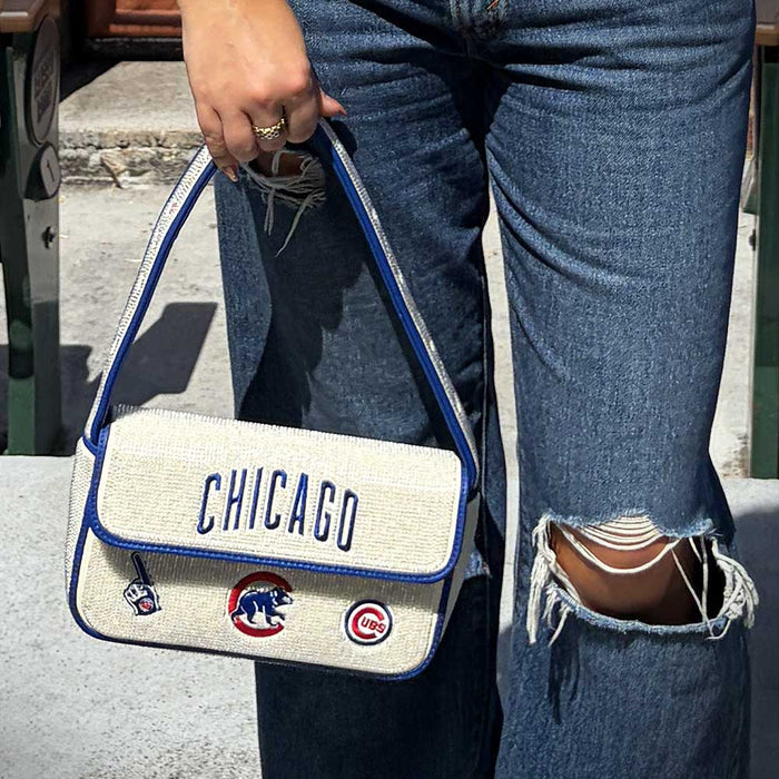 Chicago Cubs Montana West Three Logo Handbag