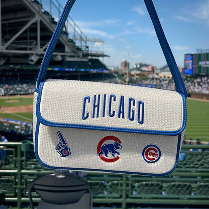 Chicago Cubs Montana West Three Logo Handbag