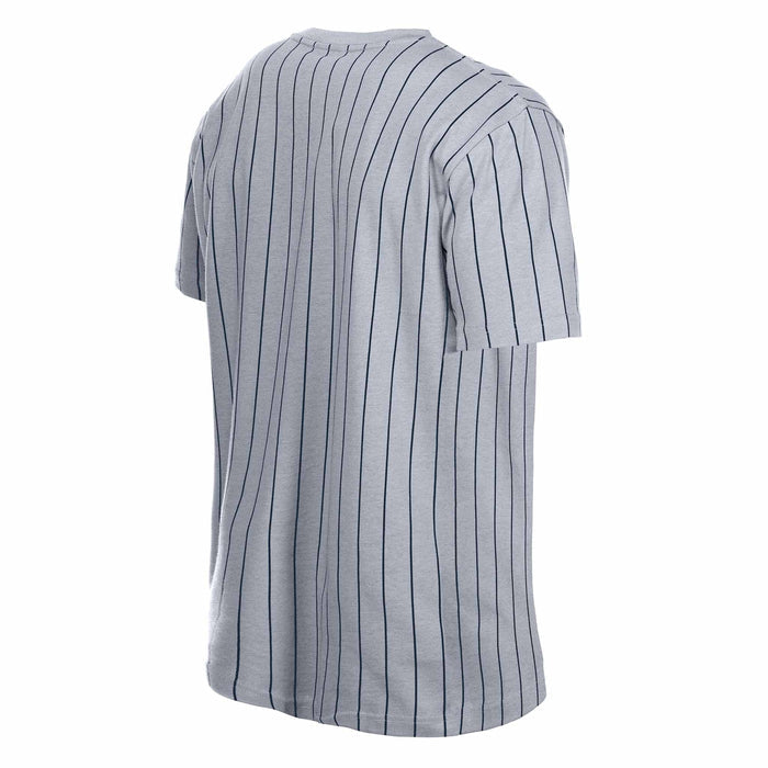 Chicago Cubs New Era 1914 Bear Grey Pinstripe T Shirt