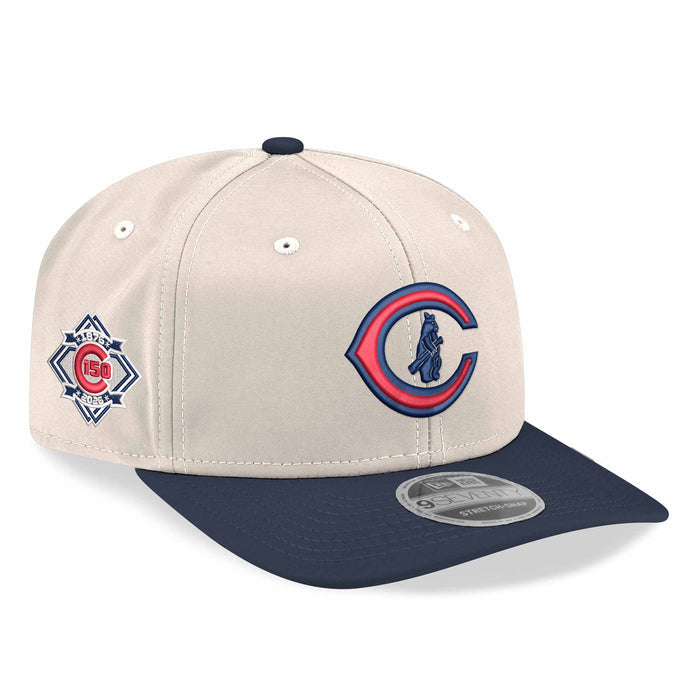 Chicago Cubs New Era 1927 150 Year 9SEVENTY Stretch Snap Two Tone Adjustable Cap